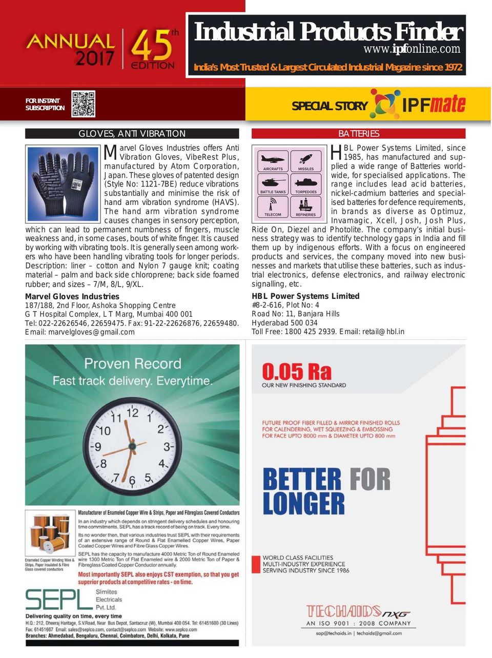 Industrial Products FinderAnnual 2017 Magazine